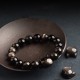 Gold & Silver Sheen Obsidian Lucky Cat Protection Bracelet Gold & Silver Sheen Obsidian Lucky Cat Protection Bracelet