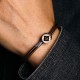 925 Silver Handmade Button Protection Bracelet 925 Silver Handmade Button Protection Bracelet