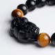 Feng Shui PiXiu Rainbow Obsidian Tiger Eye Wealth Bracelet Feng Shui PiXiu Rainbow Obsidian Tiger Eye Wealth Bracelet