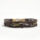 Vintage Leather Brown Rope Bracelet Vintage Leather Brown Rope Bracelet