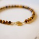 14K Gold Plated Tiger Eye Courage Protection Bracelet 14K Gold Plated Tiger Eye Courage Protection Bracelet
