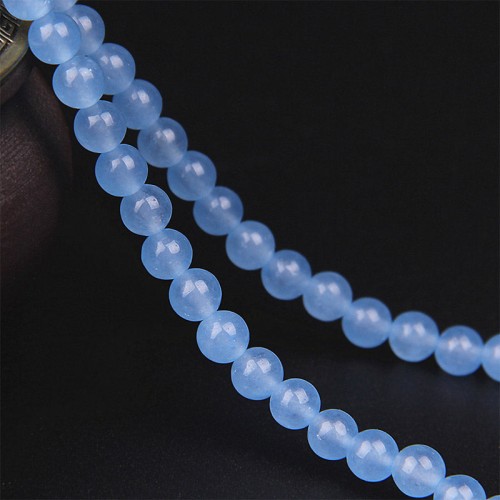108 Beads Blue Crystal Healing Mala Bracelet 108 Beads Blue Crystal Healing Mala Bracelet