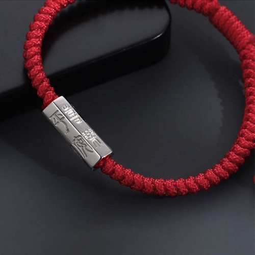 925 Silver Letter Engraving Blessing Bracelet 925 Silver Letter Engraving Blessing Bracelet