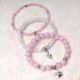 3PCS Natural Quartz Crystal Lotus Healing Bracelet 3PCS Natural Quartz Crystal Lotus Healing Bracelet