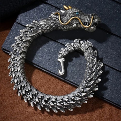 Nordic Dragon Handmade Luck Protection Bracelet Nordic Dragon Handmade Luck Protection Bracelet