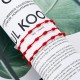 Evil Eye Seven Knot Red String Protection Bracelet Evil Eye Seven Knot Red String Protection Bracelet