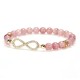 Strawberry Quartz Positivity Healing Bracelet