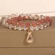 Strawberry Quartz Money Bag Positive Bracelet
