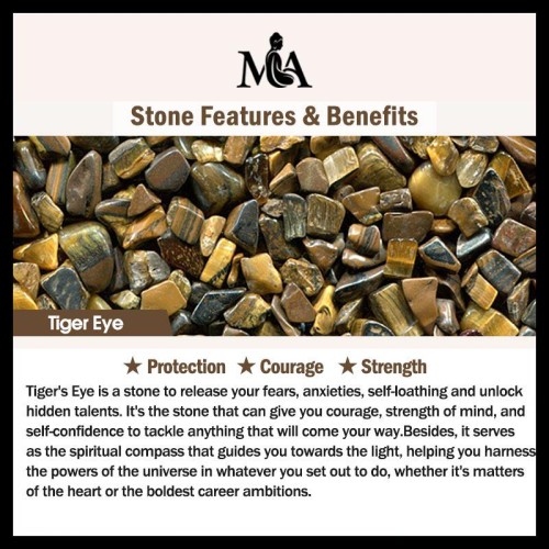 108 Beads Frosted Stone Tiger Eye Balance Necklace 108 Beads Frosted Stone Tiger Eye Balance Necklace