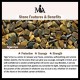 108 Beads Frosted Stone Tiger Eye Balance Necklace 108 Beads Frosted Stone Tiger Eye Balance Necklace