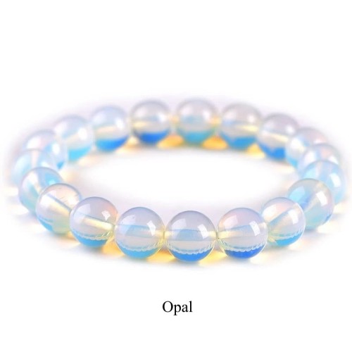 Stone Quartz Healing Beads Bracelet Stone Quartz Healing Beads Bracelet