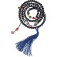 108 Beads Ebony Wood Dzi Bead Balance Bracelet 108 Beads Ebony Wood Dzi Bead Balance Bracelet