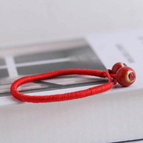 Feng Shui Lucky Red String Ceramic Bracelet Feng Shui Lucky Red String Ceramic Bracelet