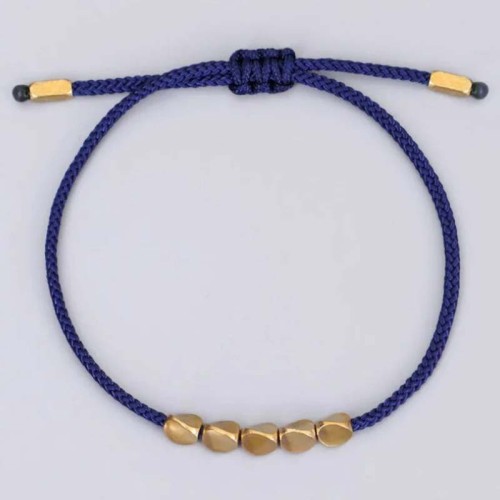 Tibetan Copper Beads Healing Luck Bracelet Set