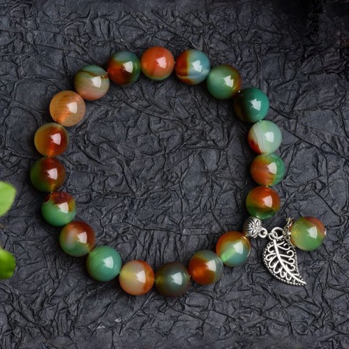 Natural Green Agate Healing Bracelet Natural Green Agate Healing Bracelet
