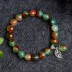 Natural Green Agate Healing Bracelet Natural Green Agate Healing Bracelet