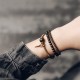 Rainbow Obsidian Ebony Copper Healing Bracelet Rainbow Obsidian Ebony Copper Healing Bracelet
