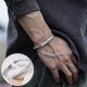 Viking Style Twisted Copper Balance Bracelet
