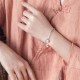 Plum Blossom Chalcedony Positive Bracelet Plum Blossom Chalcedony Positive Bracelet