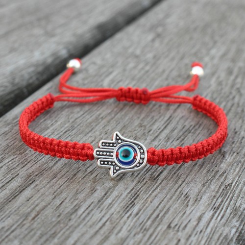 Handmade Hamsa Symbol Protection Bracelet