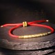 Tibetan Mani Mantra Lucky Red String Bracelet Tibetan Mani Mantra Lucky Red String Bracelet