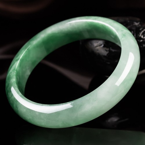 Natural Jade Fortune Bangle Bracelet Natural Jade Fortune Bangle Bracelet