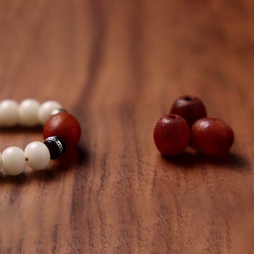 Tibet Bodhi Seed Gray Agate Wealth Bracelet