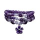 Tibetan Amethyst Blessing Bracelet Tibetan Amethyst Blessing Bracelet