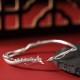 Year of the Dragon Sterling Silver Luck Cuff Year of the Dragon Sterling Silver Luck Cuff