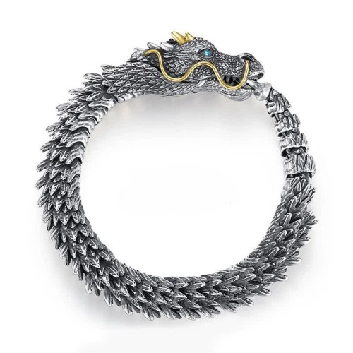 Nordic Dragon Handmade Luck Protection Bracelet Nordic Dragon Handmade Luck Protection Bracelet