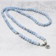 108 Mala Aquamarine Healing Bracelet 108 Mala Aquamarine Healing Bracelet