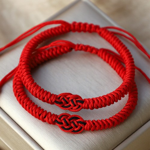 Tibetan Luck Chinese Knot Protection Bracelet