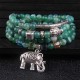 Agate Elephant Buddha Hope Bracelet Agate Elephant Buddha Hope Bracelet