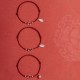 Silver Lucky Lotus Peace Bracelet
