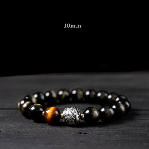 Rainbow Obsidian Protection Bracelet Rainbow Obsidian Protection Bracelet