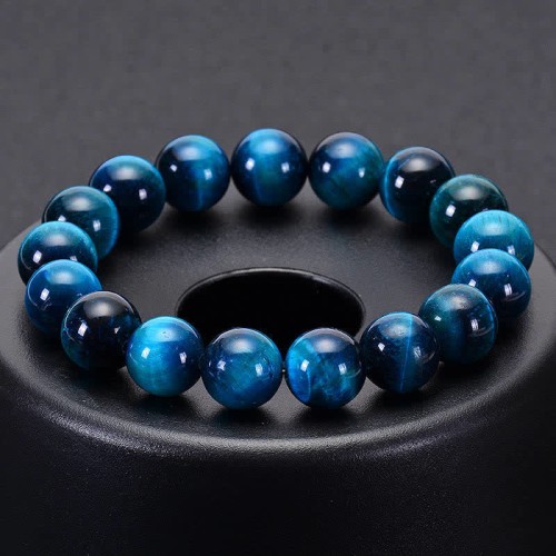 Blue Tiger Eye Protection Bracelet Blue Tiger Eye Protection Bracelet