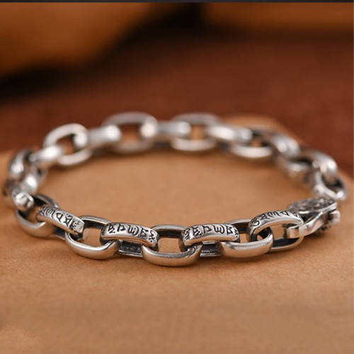 Om Mani Padme Hum Double Dorje Copper Bracelet Om Mani Padme Hum Double Dorje Copper Bracelet