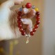 Red Agate Peace Talisman Confidence Bracelet Red Agate Peace Talisman Confidence Bracelet