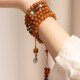 108 Beads Bodhi Seed Blessing Meditation Mala Bracelet 108 Beads Bodhi Seed Blessing Meditation Mala Bracelet