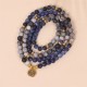 108 Mala Beads Sodalite Zebra Jasper Bracelet 108 Mala Beads Sodalite Zebra Jasper Bracelet