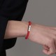 925 Silver Letter Engraving Blessing Bracelet 925 Silver Letter Engraving Blessing Bracelet