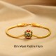 18K Gold Om Mani Padme Hum Koi Fish Luck Bracelet 18K Gold Om Mani Padme Hum Koi Fish Luck Bracelet