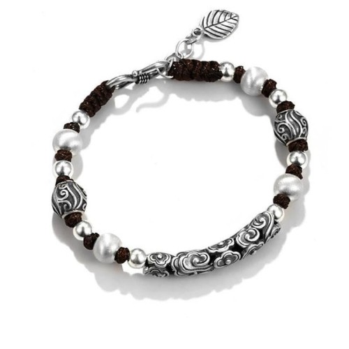Tibetan Copper 999 Silver Auspicious Cloud Wealth Bracelet Tibetan Copper 999 Silver Auspicious Cloud Wealth Bracelet