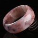 Purple Jade Happiness Protection Bangle