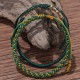 Tibetan Copper Beads Healing Luck Bracelet Set
