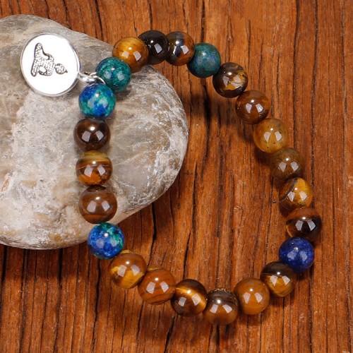 108 Mala Beads Tiger Eye Buddha Strength Necklace 108 Mala Beads Tiger Eye Buddha Strength Necklace