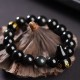 Rainbow Obsidian Gourd Om Mani Padme Hum Bracelet Rainbow Obsidian Gourd Om Mani Padme Hum Bracelet