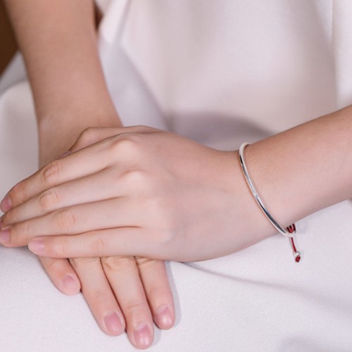 925 Silver Healing Knot Red String Bracelet 925 Silver Healing Knot Red String Bracelet