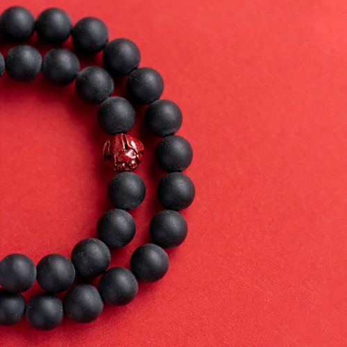 Tibetan Cypress Cinnabar Lotus Healing Bracelet Tibetan Cypress Cinnabar Lotus Healing Bracelet