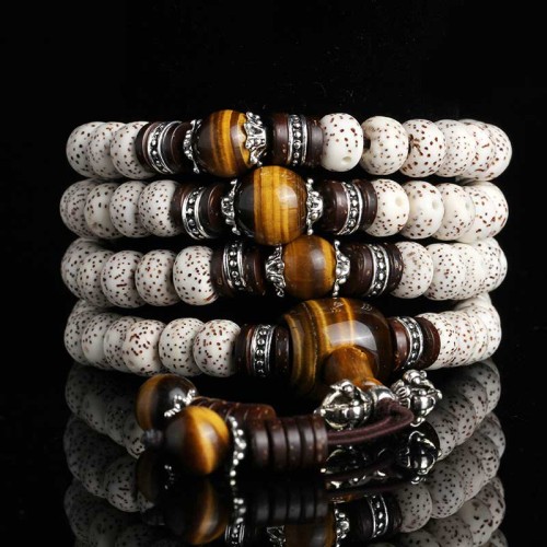 Handmade Tibetan Tiger Eye Peace Bracelet Handmade Tibetan Tiger Eye Peace Bracelet